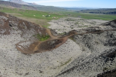 2006 – Fieldwork, Hreðavatn Lake, West Iceland